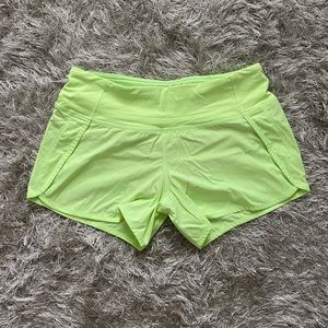 Lululemon speed up shorts